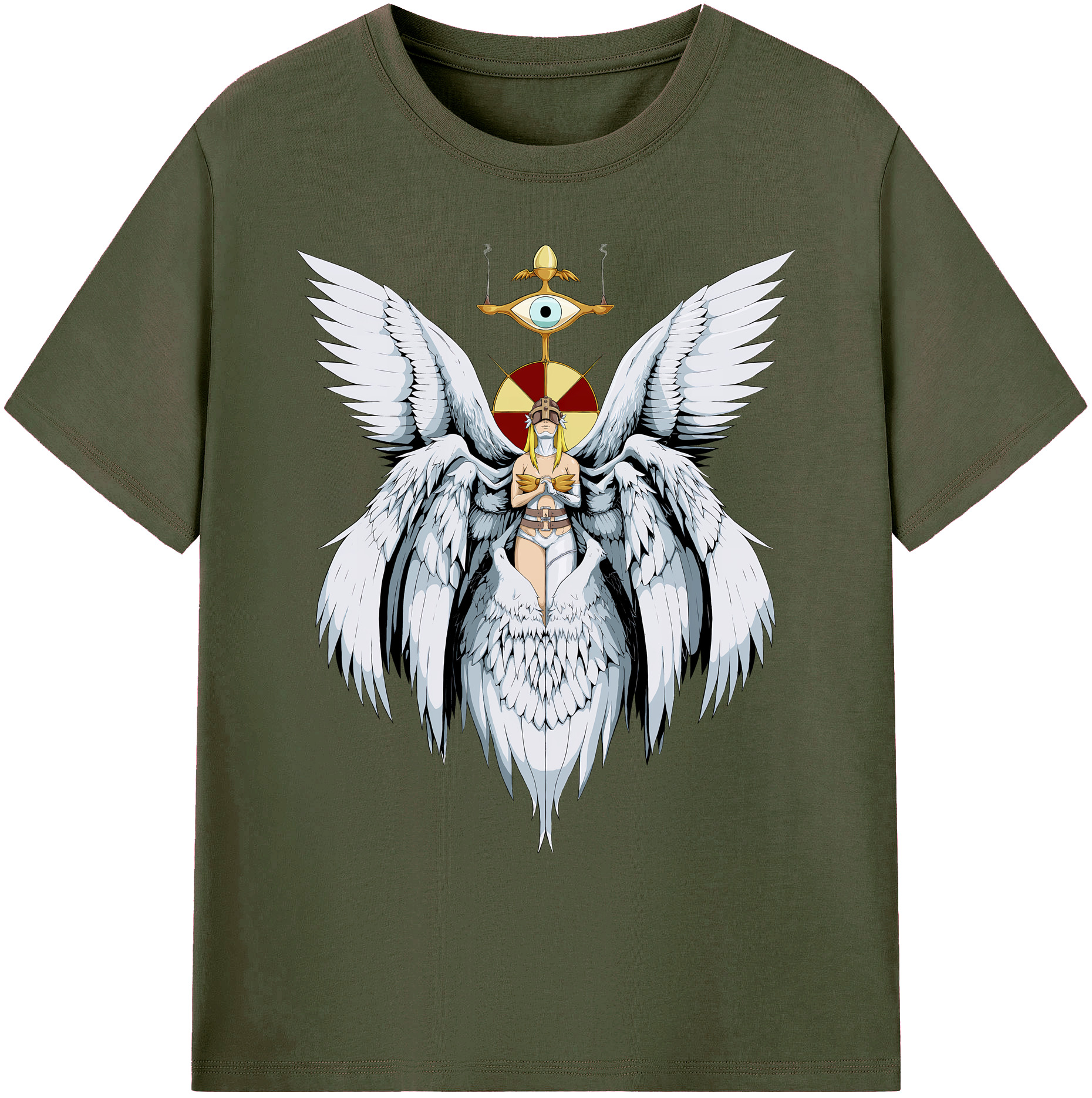 （画像用） Digimon デジタルモンスター/デジモン 綿100％ メンズ半袖Tシャツ｜肌触りやわらか＆通気性